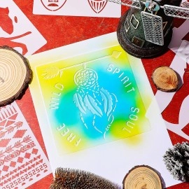 12 Pieces African Tribal Stencils for Painting on Wood African Tribal Painting Stencil Templates Reusable Plastic Art Craft Stencils for Scrapbooking Drawing DIY Furniture Wall Floor, 6 x 6 Inches