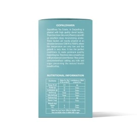 Gopaldhara First Flush Orange Pekoe (200 Grams Paper Box) - FTGFOP1 Whole Leaf First Flush Black Tea from the High Hills of Darjeeling