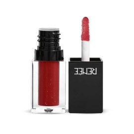 RENEE See Me Shine Lip Gloss - It\'s Bloody Red l Long Lasting, Moisturizing Impact l Nourished Finish l Ultra Glossy Feel l Non-Sticky, Hydrating Formula l Infused with Jojoba Oil & Vitamin E l 2.5 ml