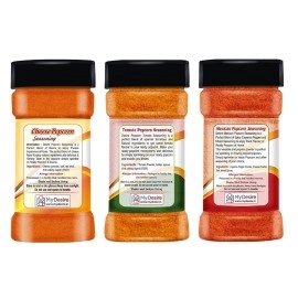 Desire Foods Popcorn Seasonings Combo (Cheese, Tomato & Mexican) 100g