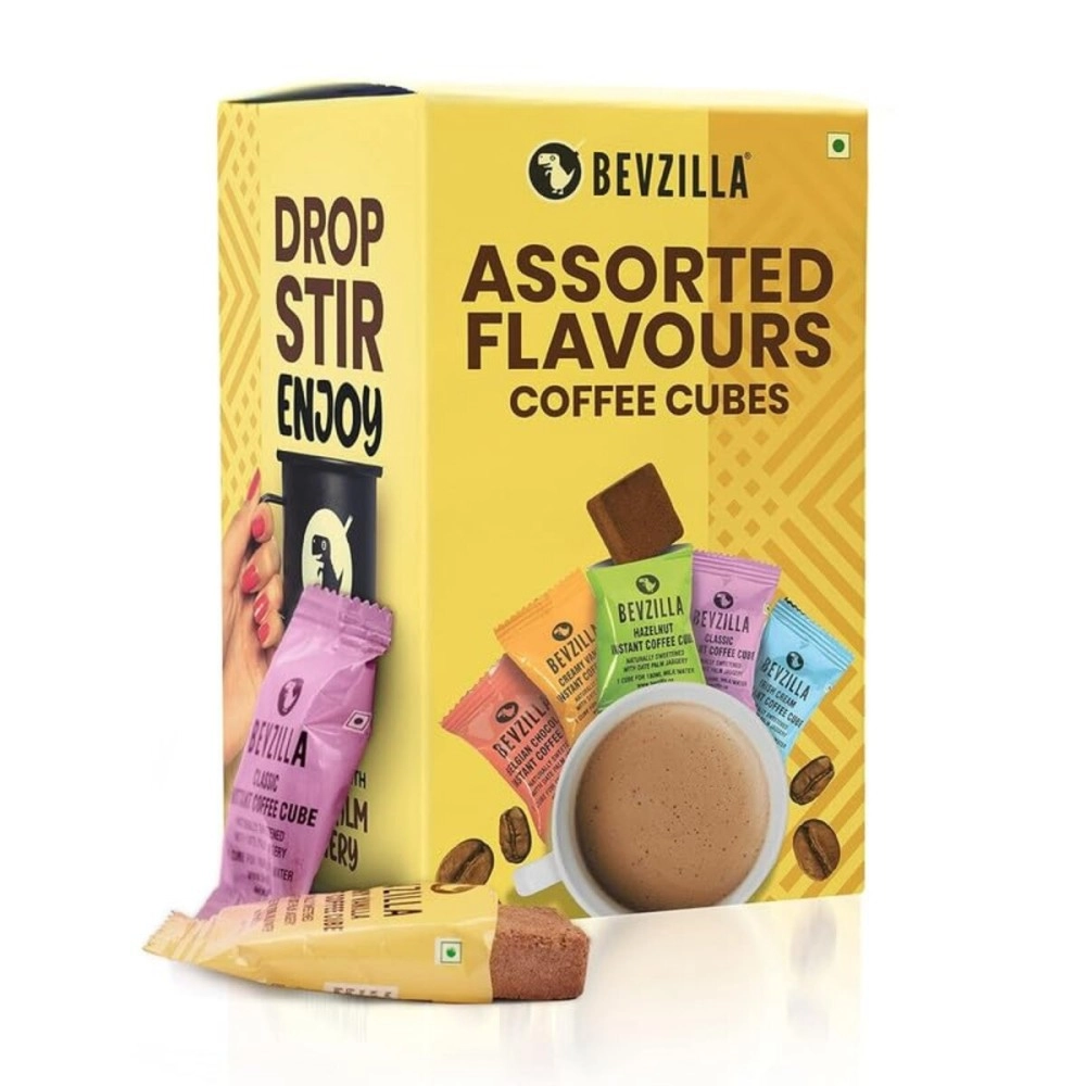 Bevzilla 10 Instant Coffee Cubes Pack (Assorted) (Assorted)