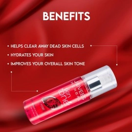 Jovees Herbal Rose Skin Toner For Refreshing Youthful Skin, Tightens Pores, Healthy Glow | Face Mist & Toner For Normal to Dry Skin | Paraben, Alcohol And Chemical Free- 200ml