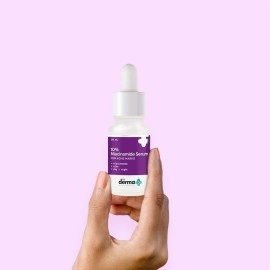 The Derma Co 10% Niacinamide Face Serum with 2% Zinc | Fades Acne Marks | Fights Acne | Controls Oil Production | Reduces Dark Spots | 10 ml