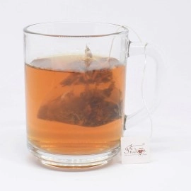 The Indian Chai - Arjun Tea for Good Heart 15 Pyramid Tea Bags with Arjun Bark, Ashwagandha, Bhahmi, Shankhpushpi