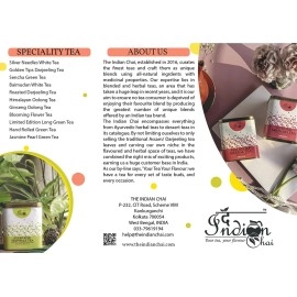 The Indian Chai - Licorice Mulethi Zing Tea 30 Pyramid Tea Bags for Immunity and Stress