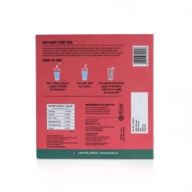 Bevzilla Iced Tea Powder Assorted 10 Flavours Pack, Ice Brew, Cold Brew, Strong and Highly Flavourful, No Artificial Ingredients, 30 Calorie Instant Ice Tea Powder, 30 GM Each Sachet x 10