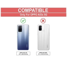 Zapcase Back Cover Case for Oppo A53s 5G | Compatible for Oppo A53s 5G Back Cover Case | 360 Degree Protection | Soft and Flexible (TPU | Matte Black)