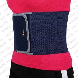 kossto abdominal belt after delivery for tummy reduction, Lumbo Sacral, Lower Back Brace provides Back Pain Relief - Breathable Belt for Men and Women (Universal size)