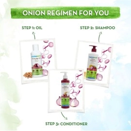 Mamaearth Onion Shampoo Pack of 2-400ml