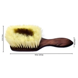 Foreign Holics Large Neck Duster Brush Anself Soft Barber Face Cleaning Hairbrush Nylon Hair Wooden Handle Cutting