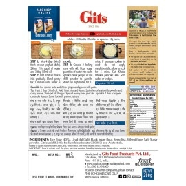 Gits Instant Khatta Dhokla Mix, Makes 40 Per Pack, Pure Veg, Instant Indian Snack Mix, 800g (Pack of 4, 200g Each)