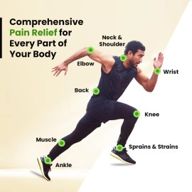 Ayuugain Ayurvedic Ortho Pain Relief Oil for Joint, Knee & Back Pain | Orthopedic Pain Relief Massage Oil | Effective and Long-lasting Pain Relief Roll-On - 50 ML