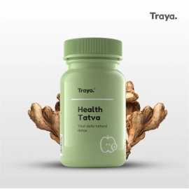 Traya Health Tatva Immunity Booster Tablet For Stress Relief & Metabolism Boost, Plant-Based Ayurvedic Tablets, Contains Pippali, Ajwain & Sonth (60 Tablet)