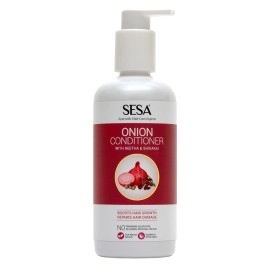 Sesa Onion Anti-Hair Fall Combo for Complete Hair Care| Onion Shampoo - 300ml + Onion Conditioner - 300 ml