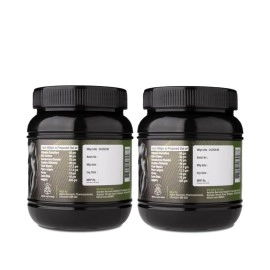 ALPHA AYURVEDA Staamigen Malt - Ayurvedic Weight Gainer for Men with Natural Ingredients to Boost Muscle Mass, Stamina, Appetite, and Overall Wellness - 1 Kg - 2 x 500 grams Tubs, 2 count