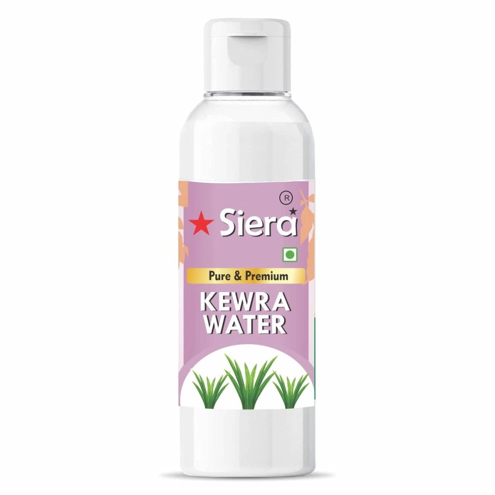 Siera Pure & Natural Kewra Water / Keora Water(Pandanus Water) | kewra Water for biryani | Kevda Essence for Biryani - 100 Ml