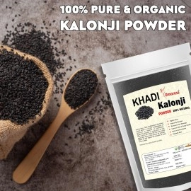 Khadi Omorose Kalonji Powder (Black Seed), 100 grams