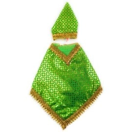 SHINDE EXPORTS Shirdi Saibaba Idol Dress Cloth Vastra Shawl for Sai Baba Statue. (Pack of 12, 3.5 inches) Zero no. Idol