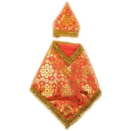 SHINDE EXPORTS Shirdi Saibaba Idol Dress Cloth Vastra Shawl for Sai Baba Statue. (Pack of 12, 3.5 inches) Zero no. Idol