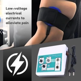 Physiogears Mini Tens Electrotherapy Physiotherapy Machine for All Pain Relief Device Nerve Stimulation (Electrode Pad)