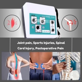 Physiogears Mini Tens Electrotherapy Physiotherapy Machine for All Pain Relief Device Nerve Stimulation (Electrode Pad)