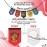 WOBBOX Multi Colour Harry Potter Flags Bunting Banner/Happy Birthday Banner/Birthday Banner Decoration, Medium (WOBOX1879)