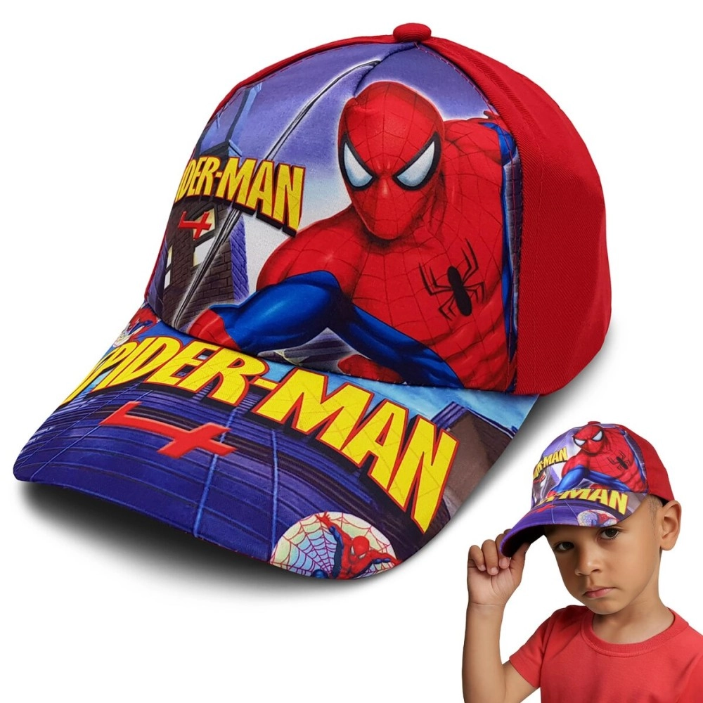 VRITRAZ Unisex-Baby Baseball Cap (Pack of 1), 4Red, 3 Years-12 Years