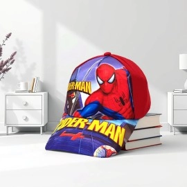 VRITRAZ Unisex-Baby Baseball Cap (Pack of 1), 4Red, 3 Years-12 Years