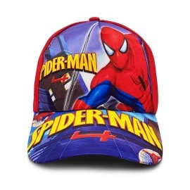 VRITRAZ Unisex-Baby Baseball Cap (Pack of 1), 4Red, 3 Years-12 Years