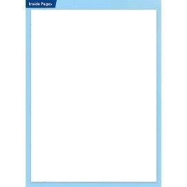 Rush Note Books 400 Pages A4 Size Spiral Notebook Unruled (Pack of 3) - Plain Spiral Register Notebook