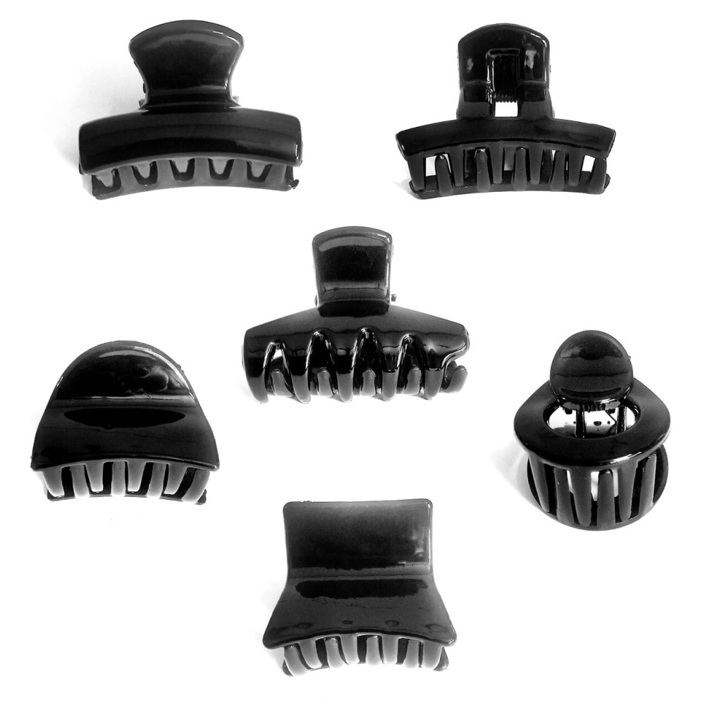 BHARATGAURAV 6 Pack Combo Clutchers Claw Clips Medium Size For Hair Combo Pack Butterfly Shape Hair Accessories For Women And Girls