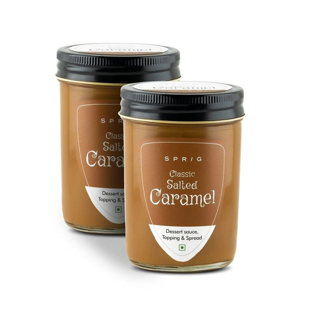 S P R I G Classic Salted Caramel Rich and Sticky, 290 (Pack of 2)