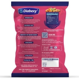 Diabexy Atta Gluten Free Sugar Control for Diabetics- 1 kg