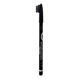 Fashion Colour Glimmerstick for Eyebrow 1.3g | Long Lasting Eyebrow Pencil | Soft Textured Natural Daily Look Eyebrow Makeup. Pack of 2 (Black), BK+BK