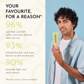 Fix My Curls, Leave In Cream for styling Curly And Wavy Hair High porosity 2A to 2C Curls, 100gm