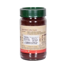 NAPUOR Organic Instant Coffee Powder(250gm)-Certified Organic