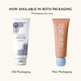 FIX MY CURLS Curl Quenching Flax Seed Gelly For Curly And Wavy Hair, 3.52 Oz