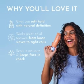 FIX MY CURLS Curl Quenching Flax Seed Gelly For Curly And Wavy Hair, 3.52 Oz