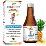 HealthBest Kidbest Appetite Stimulant Syrup for Kids| Enhances Appetite |Maintain healthy Weight | 200ml