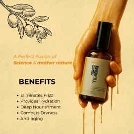 Kerafill Moroccan Argan oil Lightweight | Non-Greasy | UV Protection | For Dry & Dull Texture - 50 ml