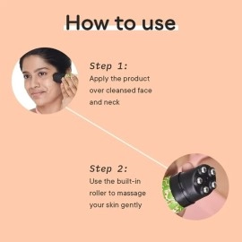 QUENCH BOTANICS Oil Control Moisturizer with Chia Seeds Omega 3 | Fast Absorbing & Non-Greasy Lightweight Cream for Oily Skin with Relaxing Roller Ball Applicator | Made in Korea (75ml)