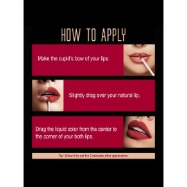 INSIGHT Cosmetic Matte Lip Ink, LG43-10, 10-Top Notch