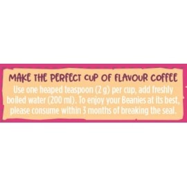 Beanies The Flavour Co Instant Coffee - Toasted Marshmallow, 50g |Low Calorie, Sugar Free|