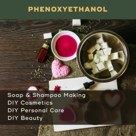 BRM Chemicals Phenoxyethanol - 100 Grams For Soap Making, Shampoo, Cosmetics, Moisturizer, Lotion Making, Domestic Use & Diy Personal Care For Face, Hair, Skin & Body (Pack Of 1)