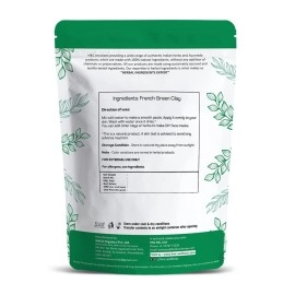 H&C French Green Clay Powder - 227 Grams | for Cleanse and Detoxify Your Skin