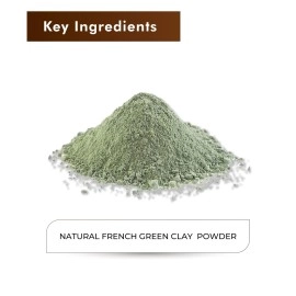 H&C French Green Clay Powder - 227 Grams | for Cleanse and Detoxify Your Skin