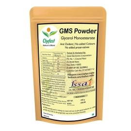 Chefast Combo of (100gm x 2) CMC Powder and GMS Powder, CMC and GMS for Making Soft, Smooth and Creamy Ice Creams & Instant Cake Premix (200 gm total)