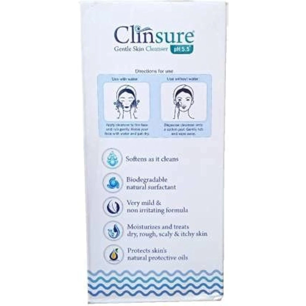 Dermaindia Clinsure Gentle Skin Cleanser (Pack of 3)
