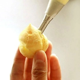 Perfect Pricee Cream Icing Piping Nozzle Tip Stainless Steel, Chocolate Filling Nozzle for Pasty, Puff, Cream Roll, Doughnut, Cupcake, Fondant Cake Decorating Long Bakeware Tip 6mm Nozzle