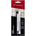 Tombow Mono Zero Eraser and Refill Value Pack, Round 2.3mm. Precision Tip Pen-Style Eraser with Refill New